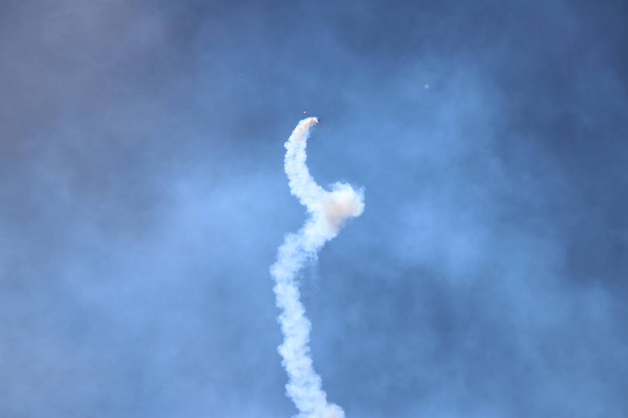 Fotos: Exhibición de vuelo acrobático en Los Oteros