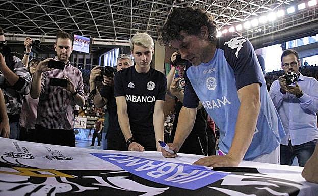 Homenaje a Juanín en León.