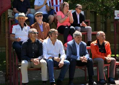 Imagen secundaria 1 - Un corro de lucha en el Campus de Vegazana clausura la Semana de la Lucha Leonesa