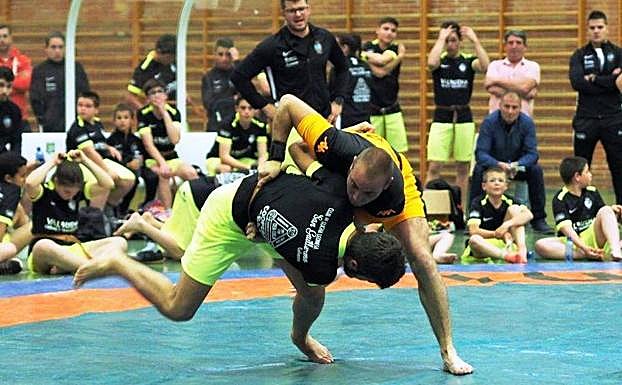 Un momento de la semifinal.