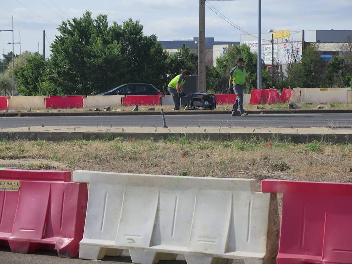 Fotos: Obras de la rotonda del Parque Tecnológico