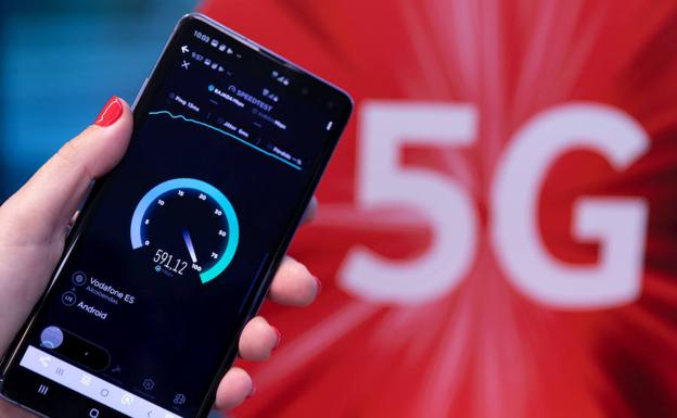 Los móviles con cobertura 5G aumentarán su velocidad de descarga.