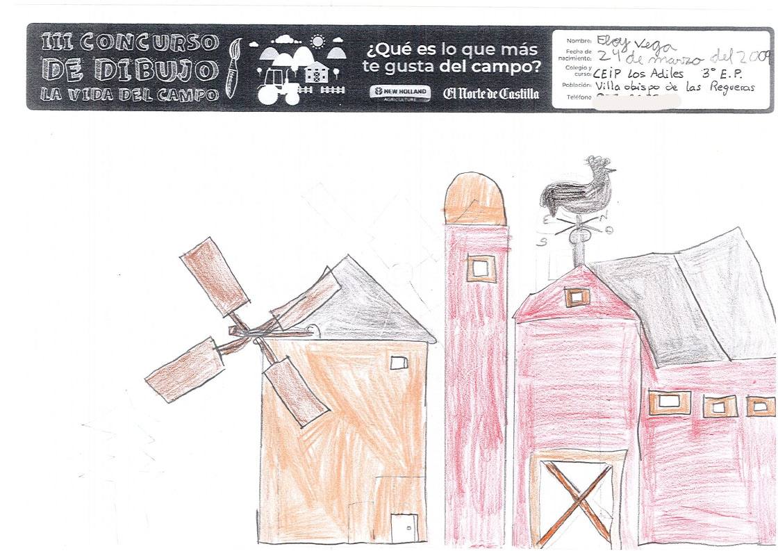 Fotos: Trabajos de 3º de Primaria en la modalidad de dibujo del III Concurso de Dibujo y Cómic &#039;La vida del campo&#039;