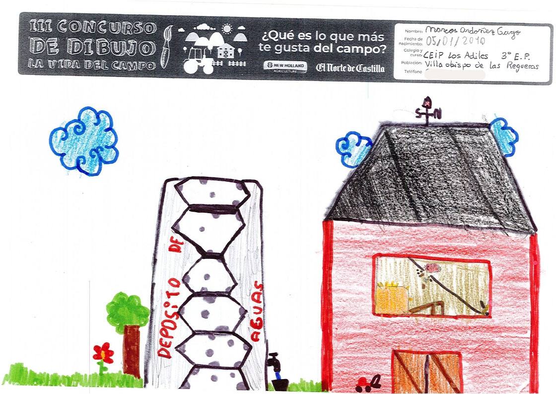 Fotos: Trabajos de 3º de Primaria en la modalidad de dibujo del III Concurso de Dibujo y Cómic &#039;La vida del campo&#039;