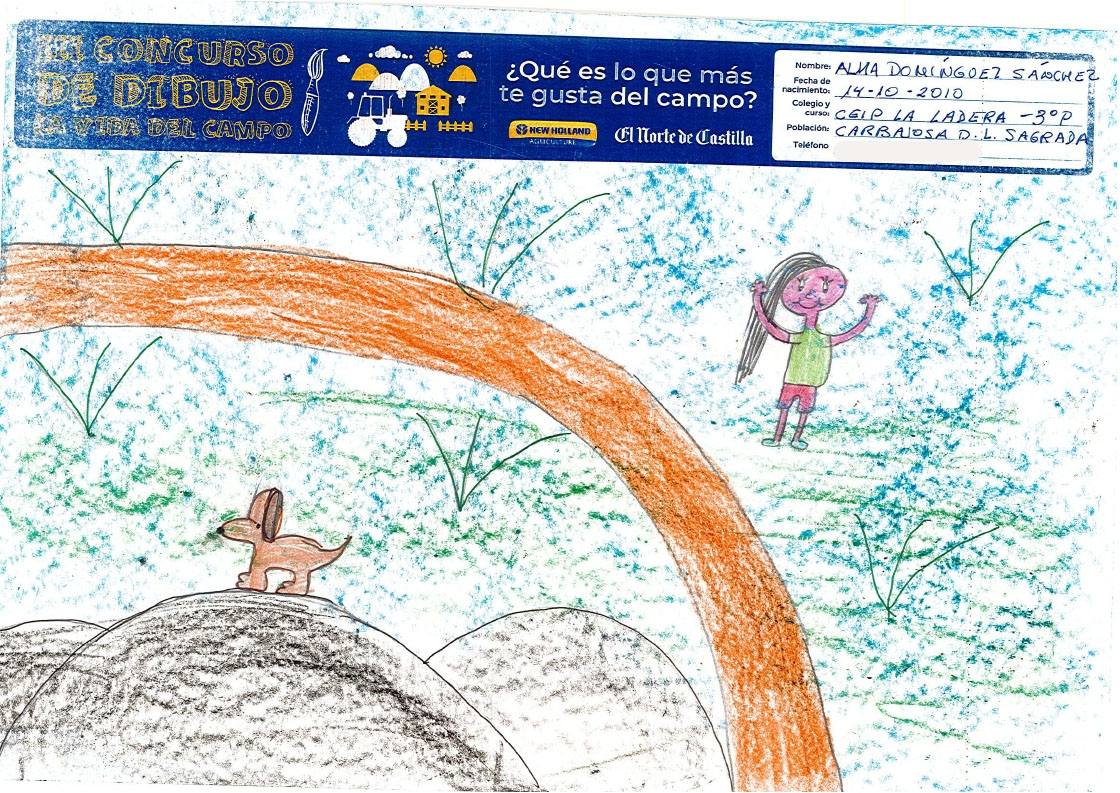 Fotos: Trabajos de 3º de Primaria en la modalidad de dibujo del III Concurso de Dibujo y Cómic &#039;La vida del campo&#039;