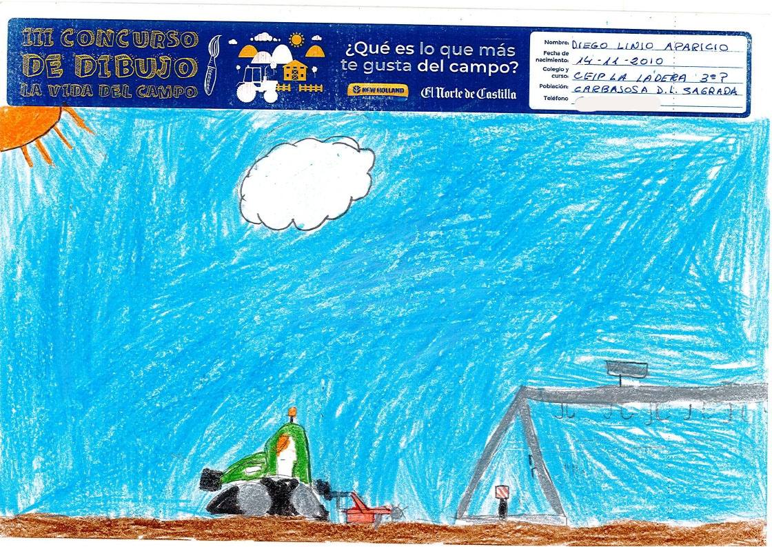 Fotos: Trabajos de 3º de Primaria en la modalidad de dibujo del III Concurso de Dibujo y Cómic &#039;La vida del campo&#039;