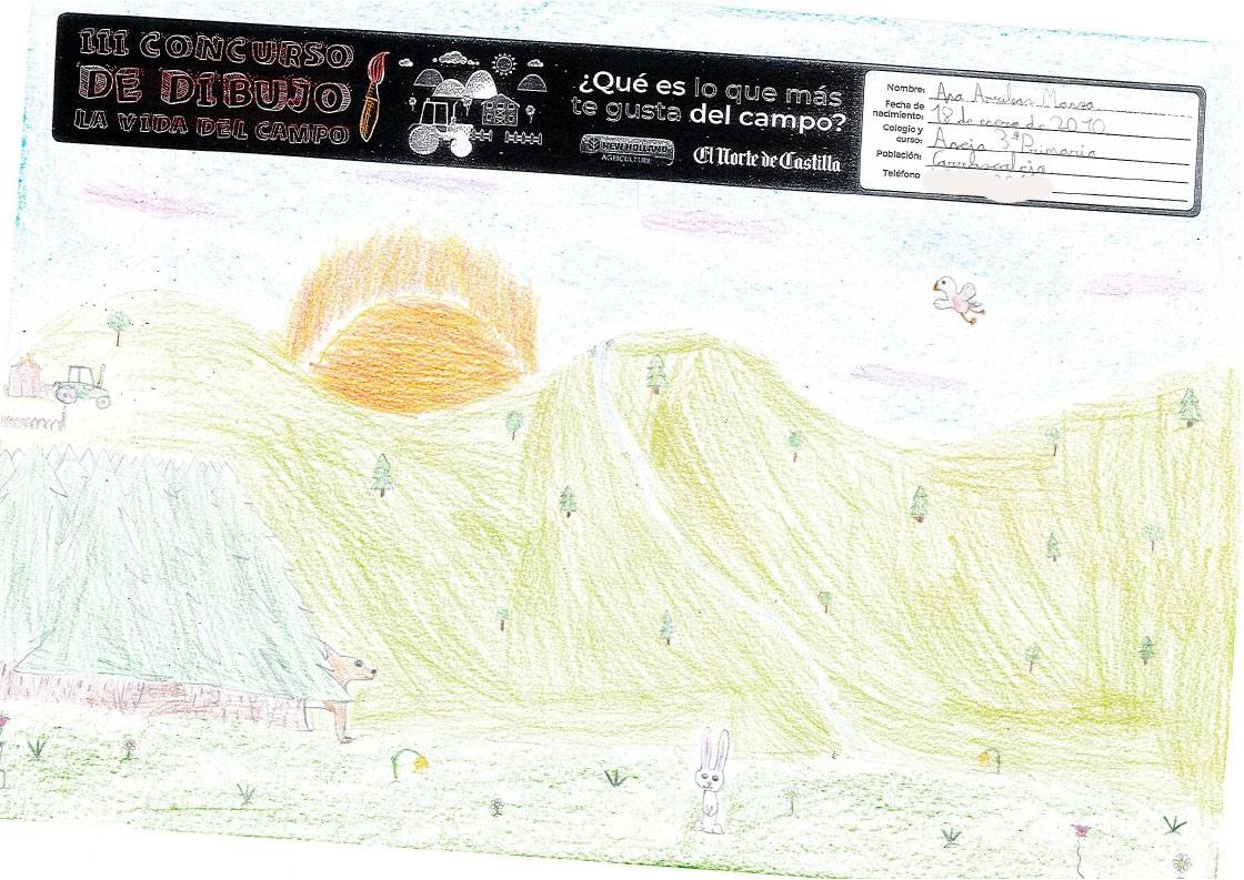 Fotos: Trabajos de 3º de Primaria en la modalidad de dibujo del III Concurso de Dibujo y Cómic &#039;La vida del campo&#039;