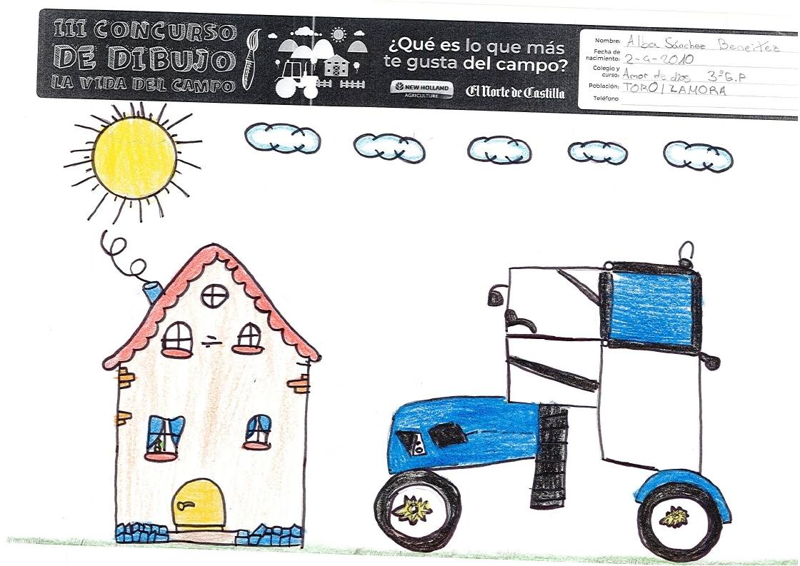 Fotos: Trabajos de 3º de Primaria en la modalidad de dibujo del III Concurso de Dibujo y Cómic &#039;La vida del campo&#039;