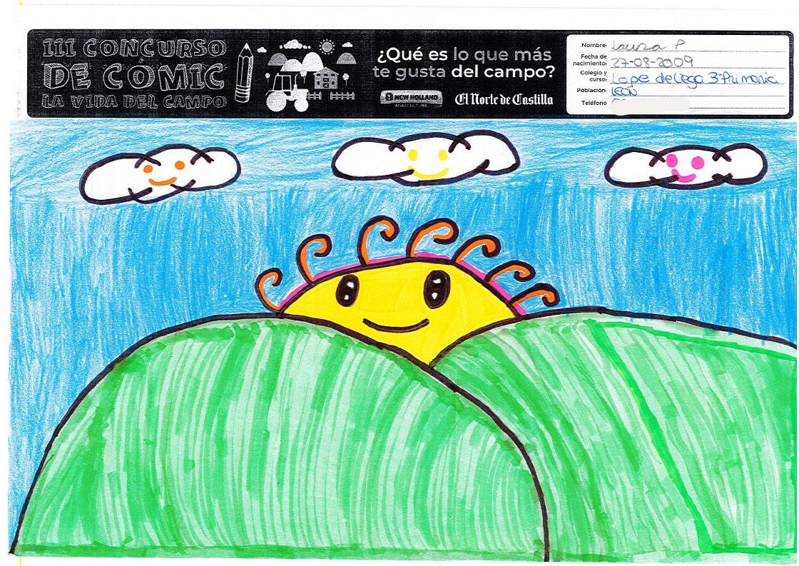 Fotos: Trabajos de 3º de Primaria en la modalidad de dibujo del III Concurso de Dibujo y Cómic &#039;La vida del campo&#039;