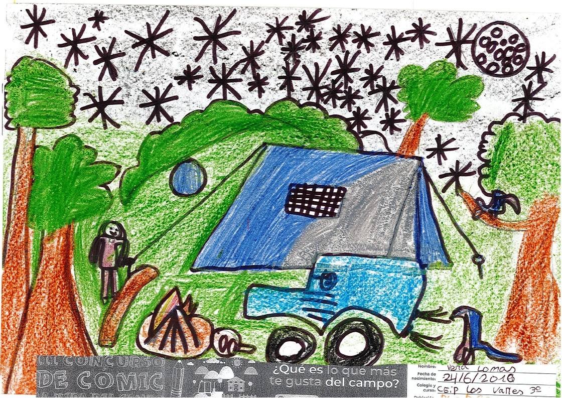 Fotos: Trabajos de 3º de Primaria en la modalidad de dibujo del III Concurso de Dibujo y Cómic &#039;La vida del campo&#039;