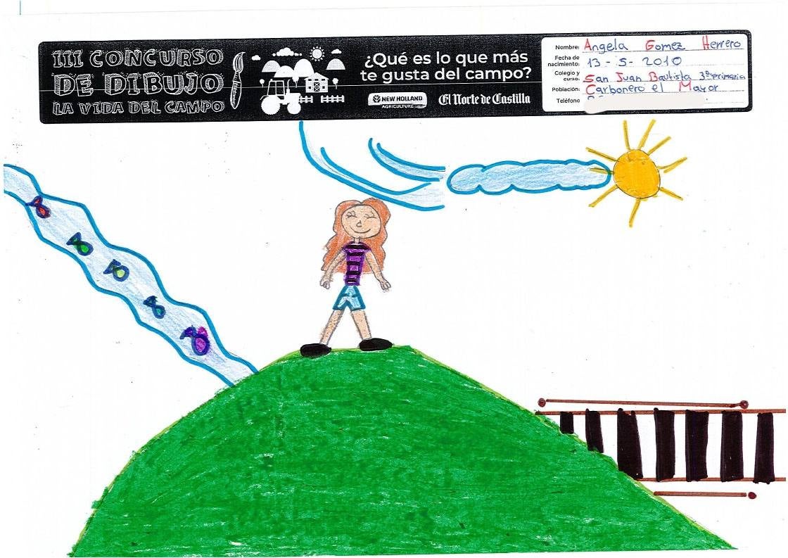 Fotos: Trabajos de 3º de Primaria en la modalidad de dibujo del III Concurso de Dibujo y Cómic &#039;La vida del campo&#039;