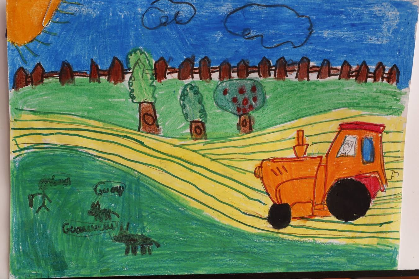 Fotos: Trabajos de 4º de Primaria en la modalidad de dibujo del III Concurso de Dibujo y Cómic &#039;La vida del campo&#039;