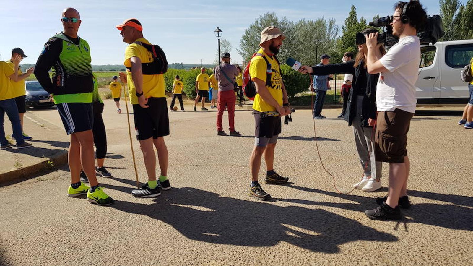 Fotos: La &#039;Marcha del Aluminio&#039; parte de Cimanes de la Vega