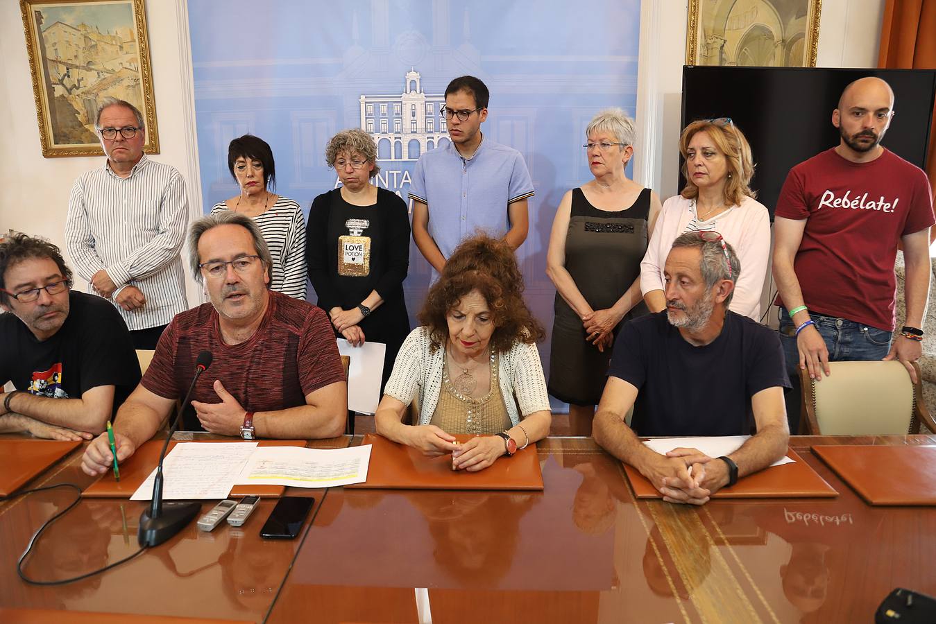 Francisco Guarido presenta el nuevo organigrama de gobierno municipal en Zamora.