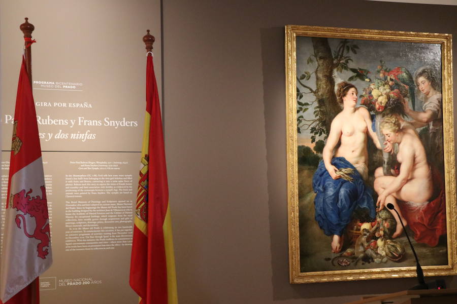 Fotos: Presentación de la obra de Rubens en el Museo de León