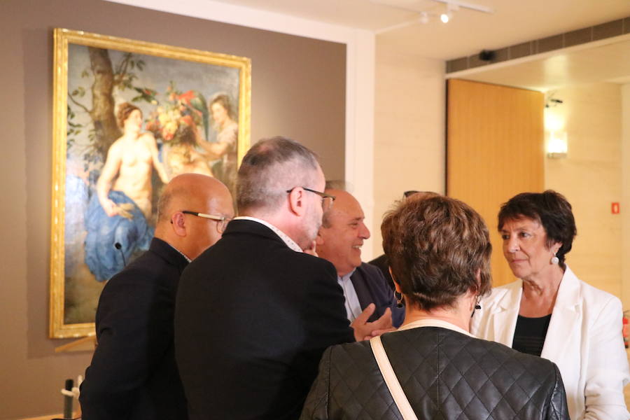 Fotos: Presentación de la obra de Rubens en el Museo de León