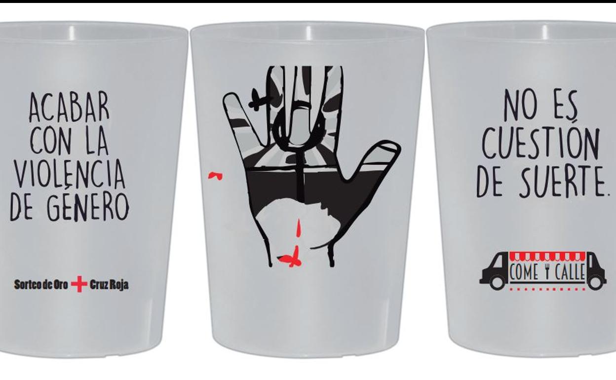 Imagen del vaso diseñado para esta iniciativa.