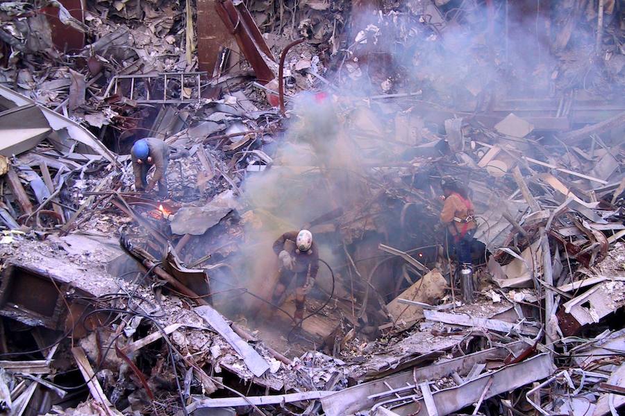 Fotos: Las fotos inéditas del ataque del 11-S encontradas en un viejo CD