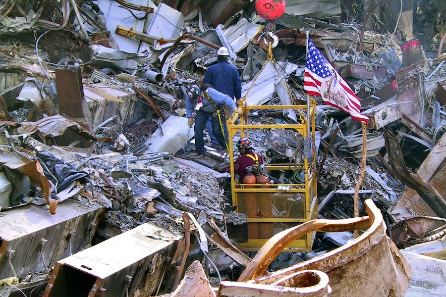 Fotos: Las fotos inéditas del ataque del 11-S encontradas en un viejo CD