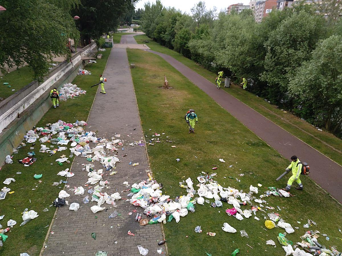 Fotos: La resaca de la noche de San Juan