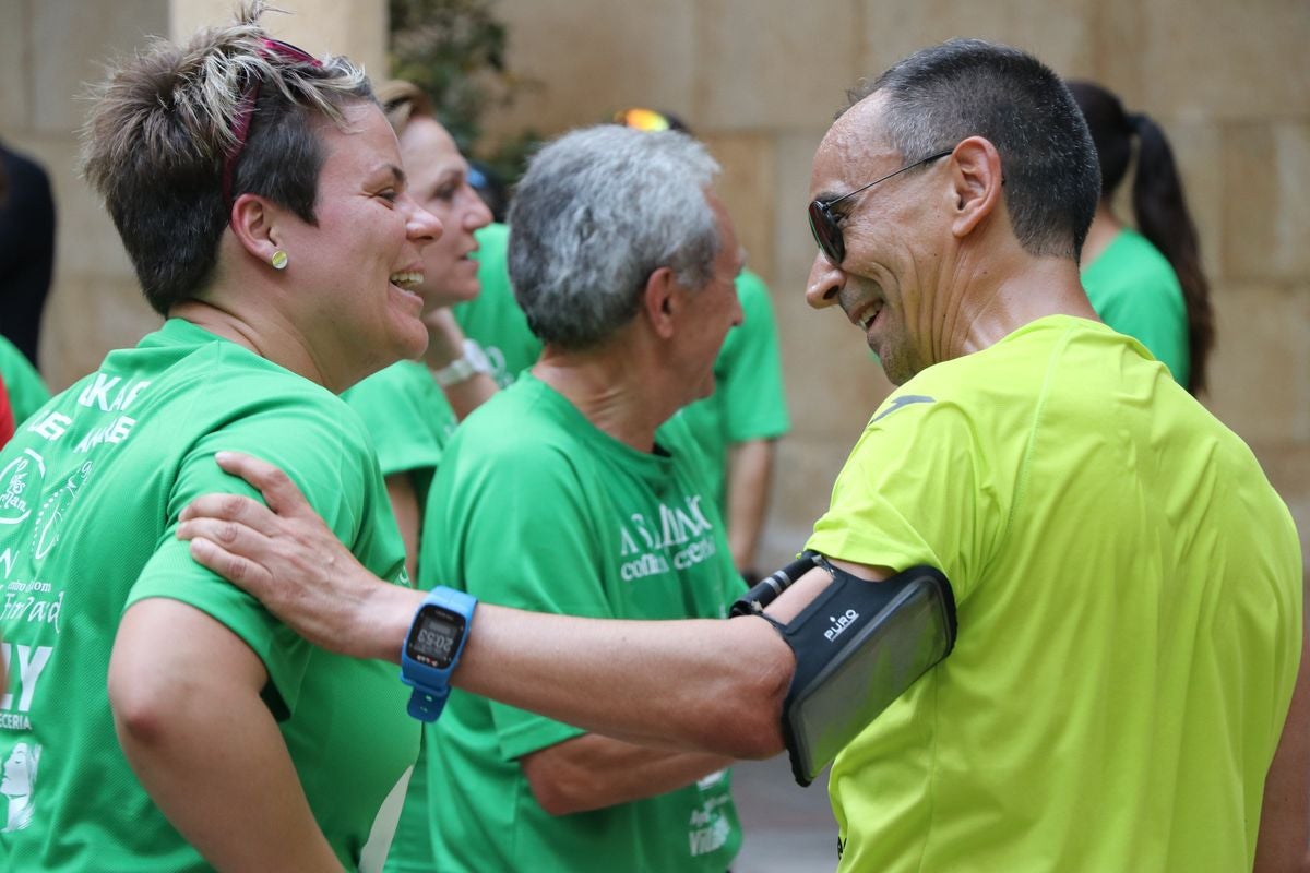 Fotos: La carrera A Santiago Contra el Cáncer, en León