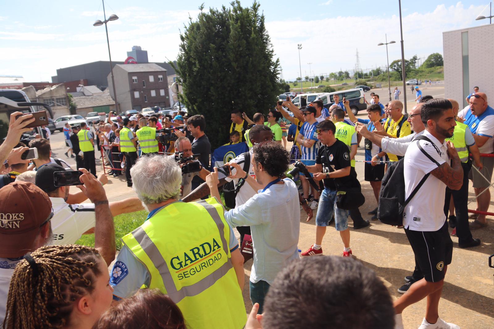 'A Segunda', el mensaje unánime en la previa del partido.