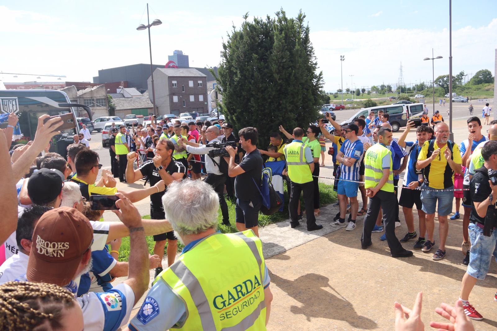 'A Segunda', el mensaje unánime en la previa del partido.