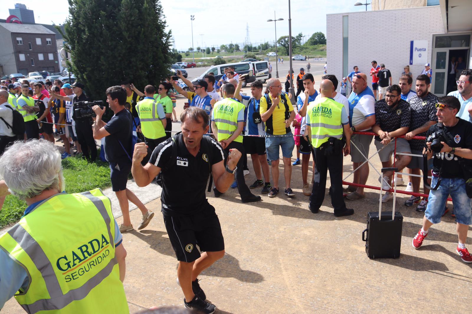 'A Segunda', el mensaje unánime en la previa del partido.