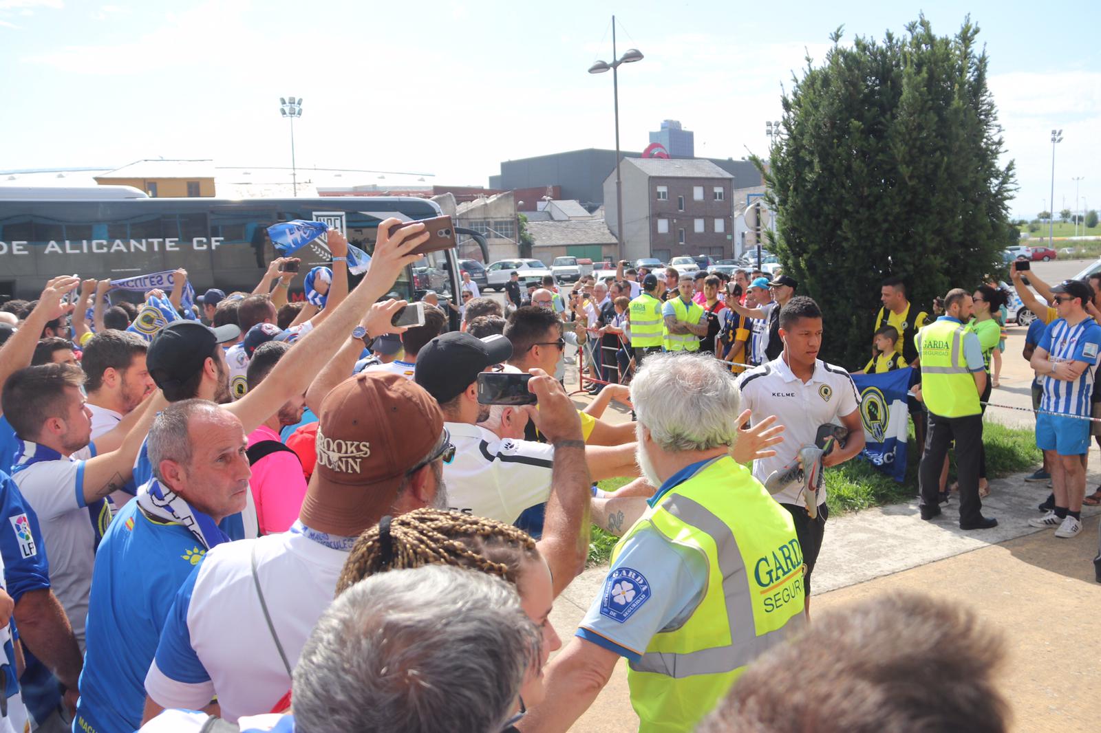 'A Segunda', el mensaje unánime en la previa del partido.