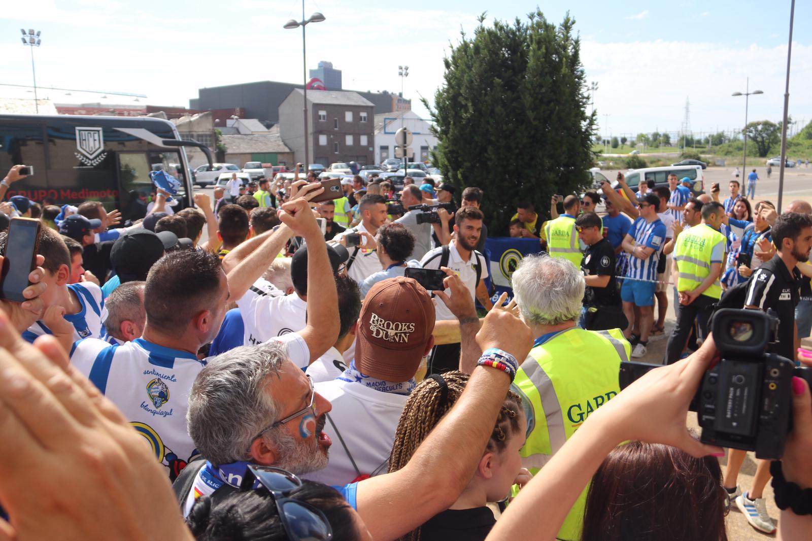 'A Segunda', el mensaje unánime en la previa del partido.