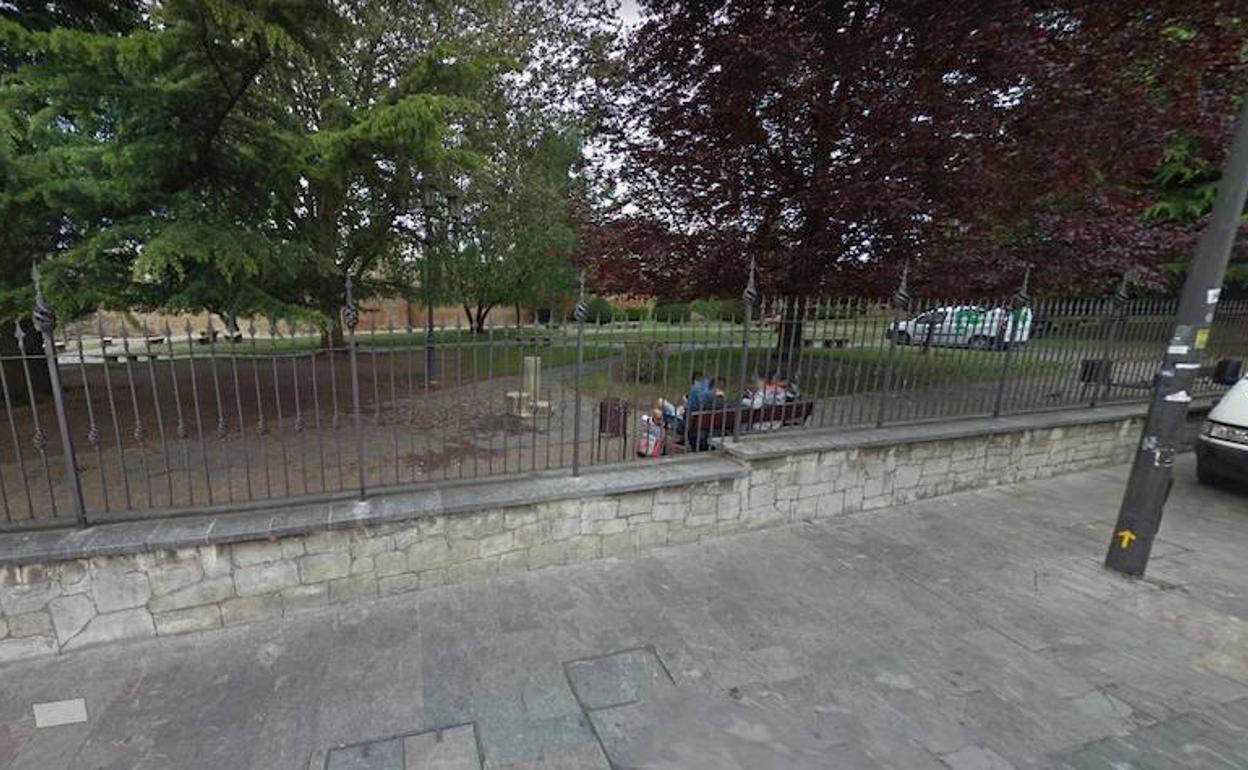 Imagen del Jardín del Cid.