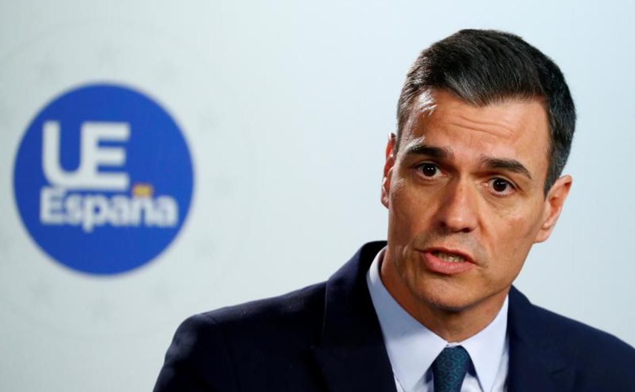 El presidente del Gobierno en funciones, Pedro Sánchez. 