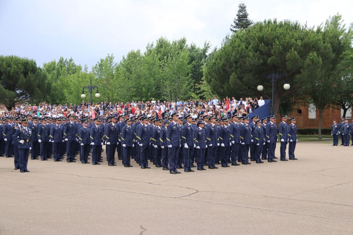 Nuevos sargentos de la Academia Básica del Aire. 