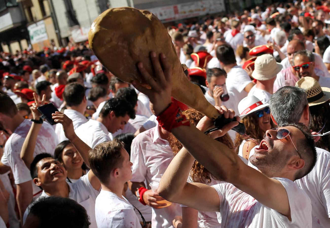 Fotos: El chupinazo de los Sanfermines 2019, en imágenes