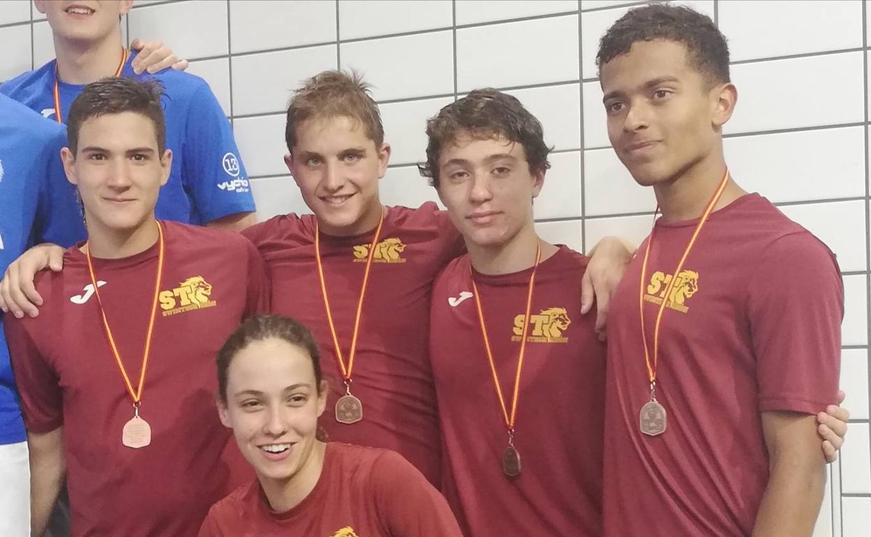 Participantes del equipo leonés.