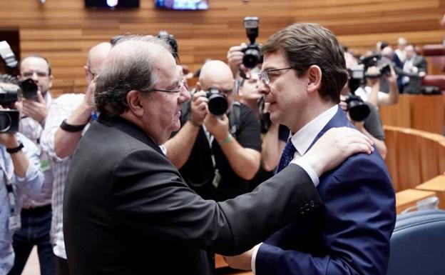 Juan Vicente Herrera y Alfonso Fernández Mañueco.