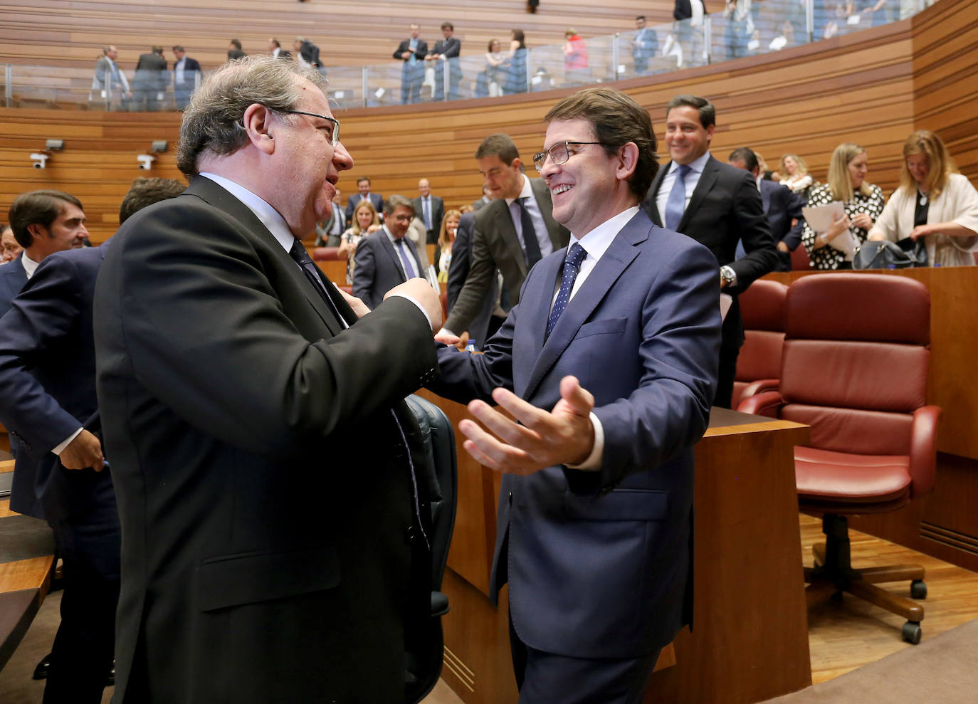 Fotos: Debate de investidura de Alfonso Fernández Mañueco