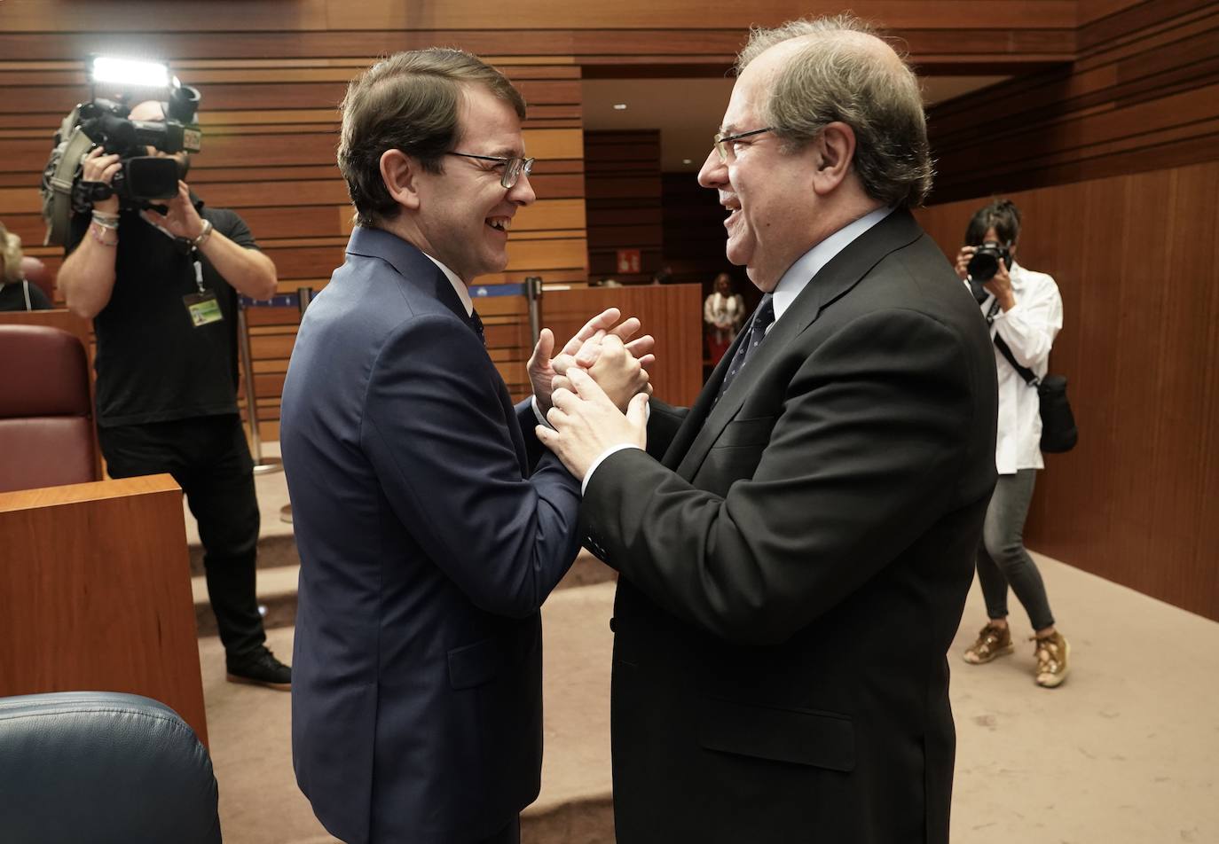 Fotos: Debate de investidura de Alfonso Fernández Mañueco