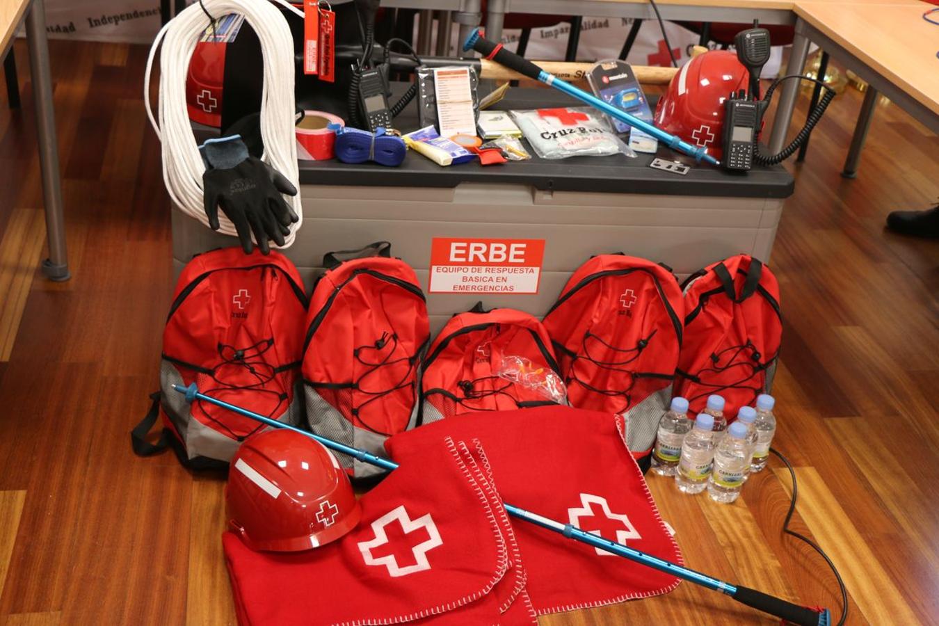Fotos: Presentación de los Equipos de Respuesta Básica en Emergencias de la Cruz Roja