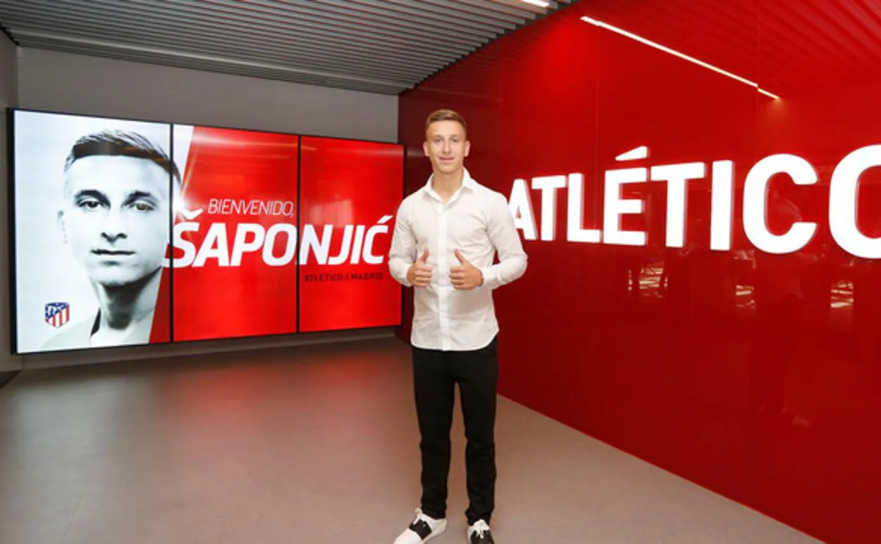Saponjic firma tres años con el Atlético