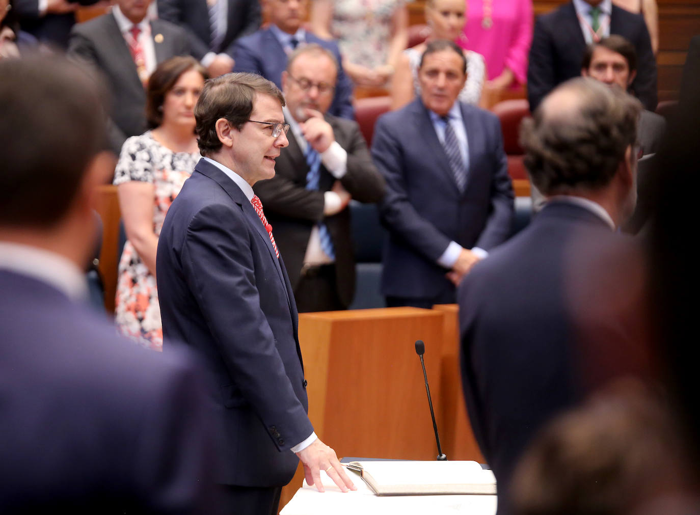 Fotos: Alfonso Fernández Mañueco, nuevo presidente de Castilla y León