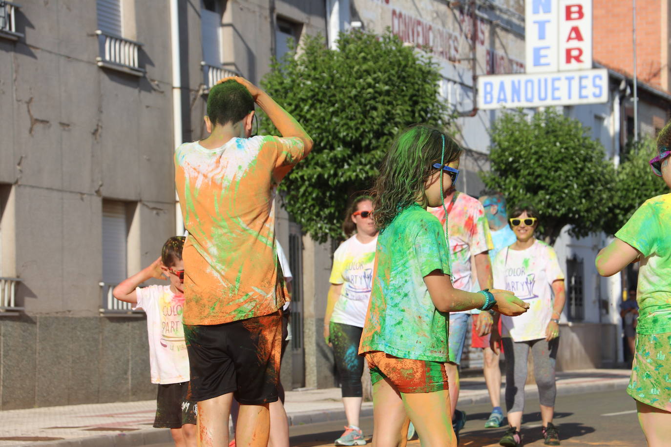 Fotos: La Virgen disfruta de un día de color