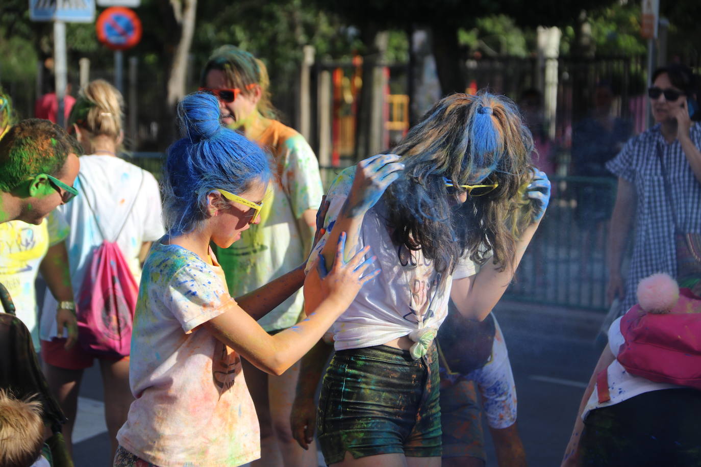 Fotos: La Virgen disfruta de un día de color