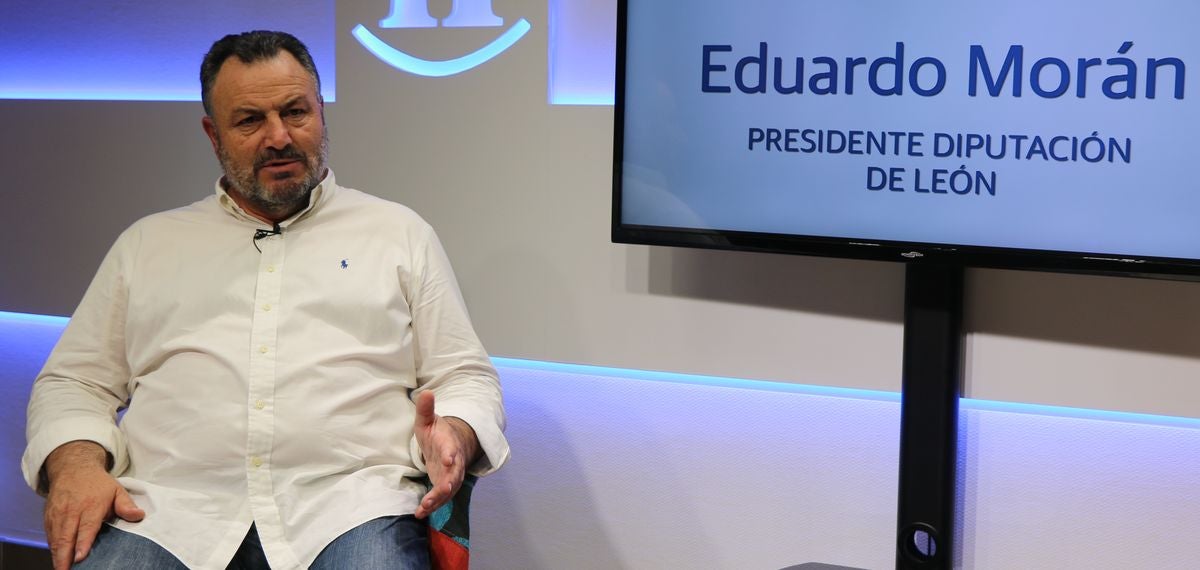 Fotos: Eduardo Morán, presidente de la Diputación, en leonoticias