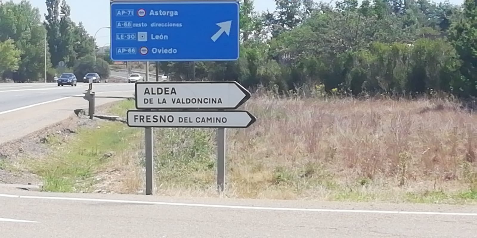 Fotos: Accidente en la León-Astorga