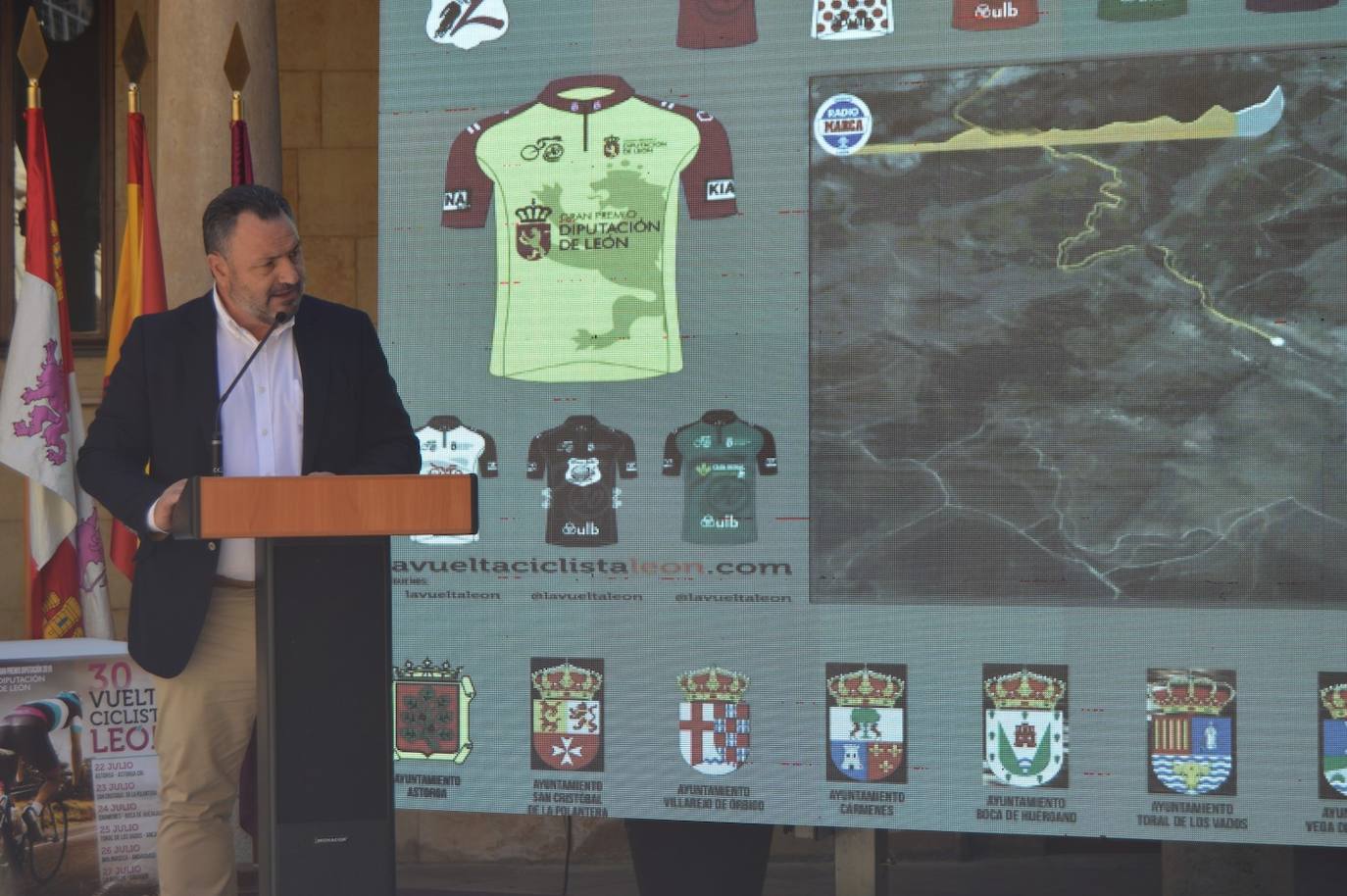 Fotos: Presentación de la Vuelta a León