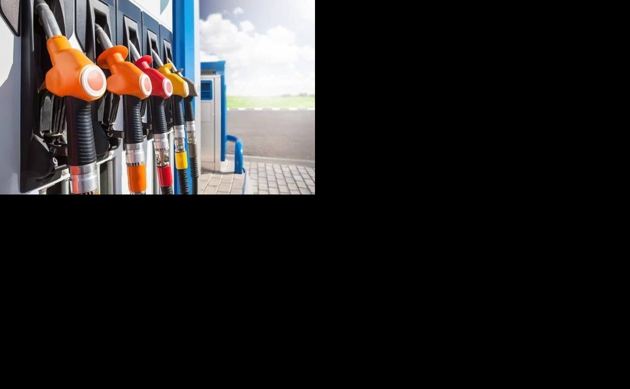 Imagen de una gasolinera.