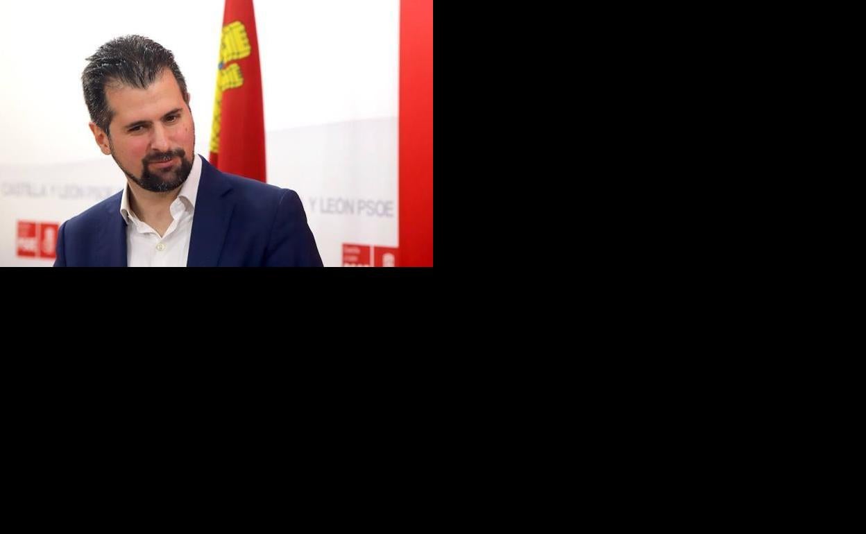 Luis Tudanca, secretario autonómico del PSOE.