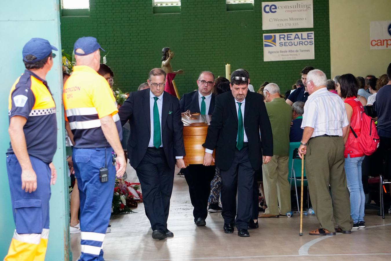 Fotos: Amarga despedida de los cautro jóvenes fallecidos en Salamanca