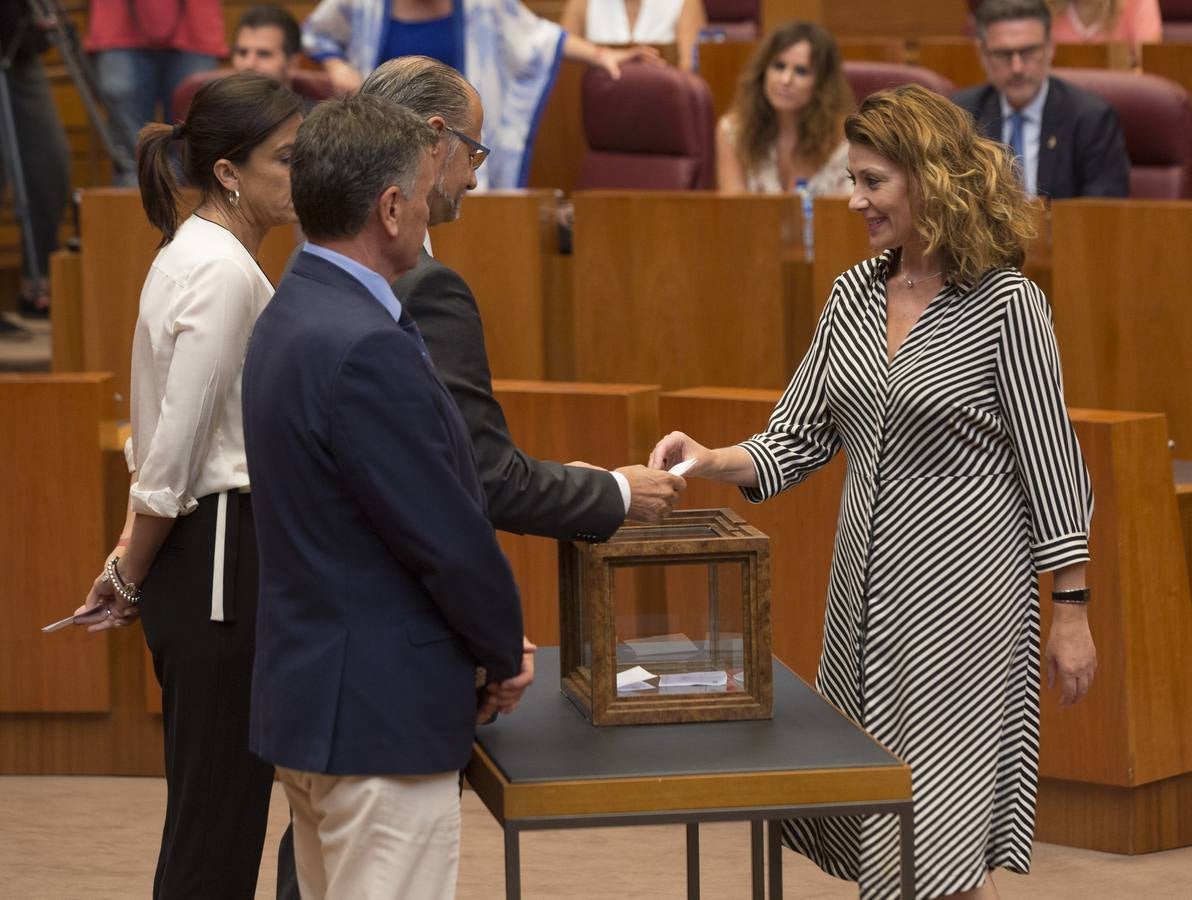 Los votos a favor de PP y Ciudadanos han convertido al vitoriano Javier Maroto en nuevo senador autonómico por Castilla y León | El vicesecretario de Organización del PP (sin vinculación anterior con la comunidad) ha sido elegido como miembro de la Cámara Alta, junto con los socialistas Teresa López y Fran Díaz, en una votación conjunta, no exenta de polémica.